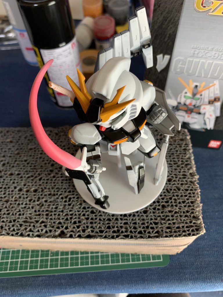 ほぼほぼ完成した状態。