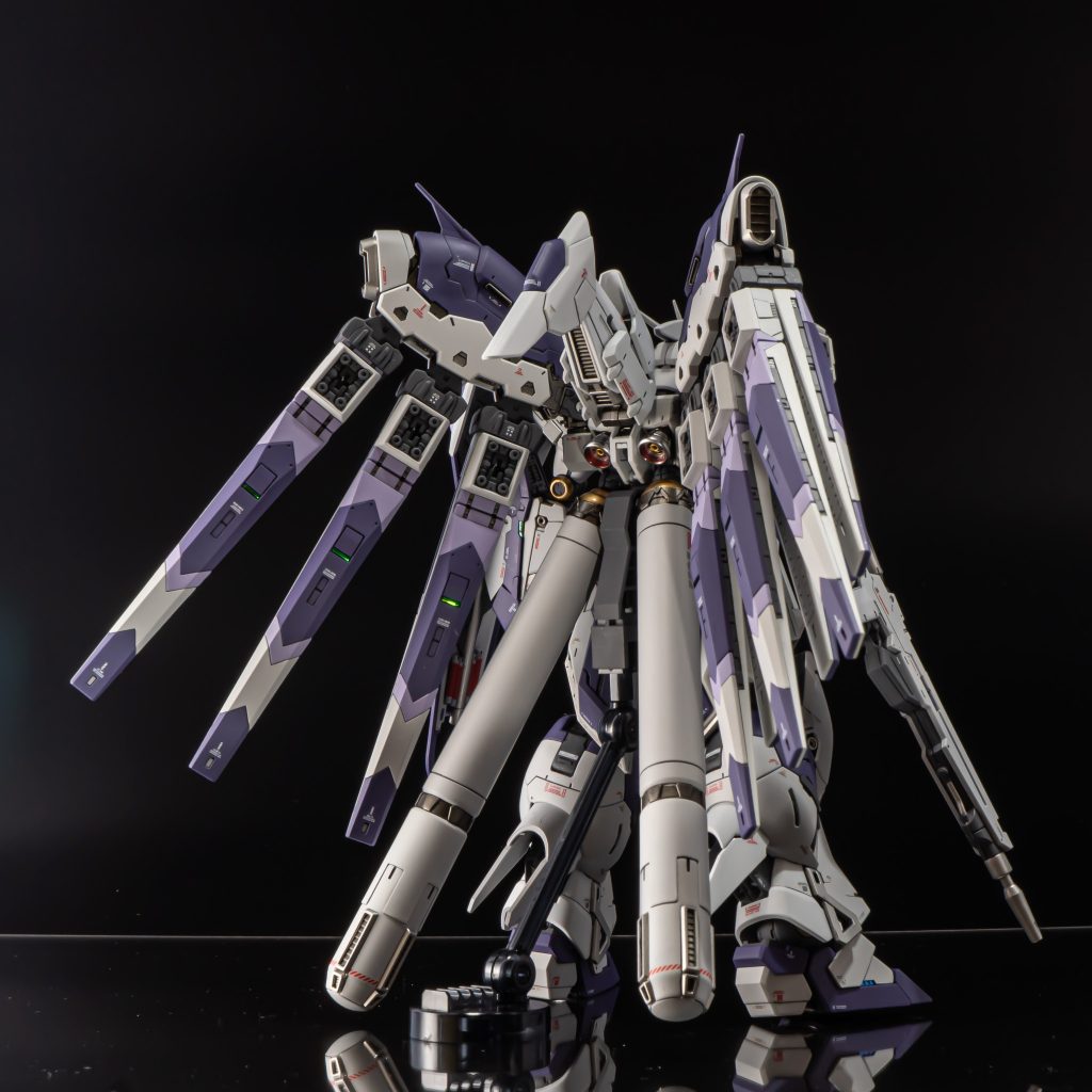 Hi-νガンダム＋ハイパーメガバズーカランチャー–3枚目/制作者：エヌヌ