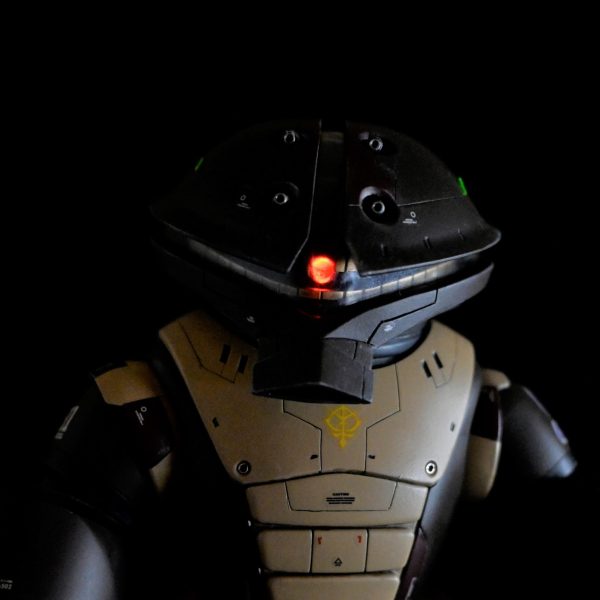 モノアイ点灯改造 アッガイ