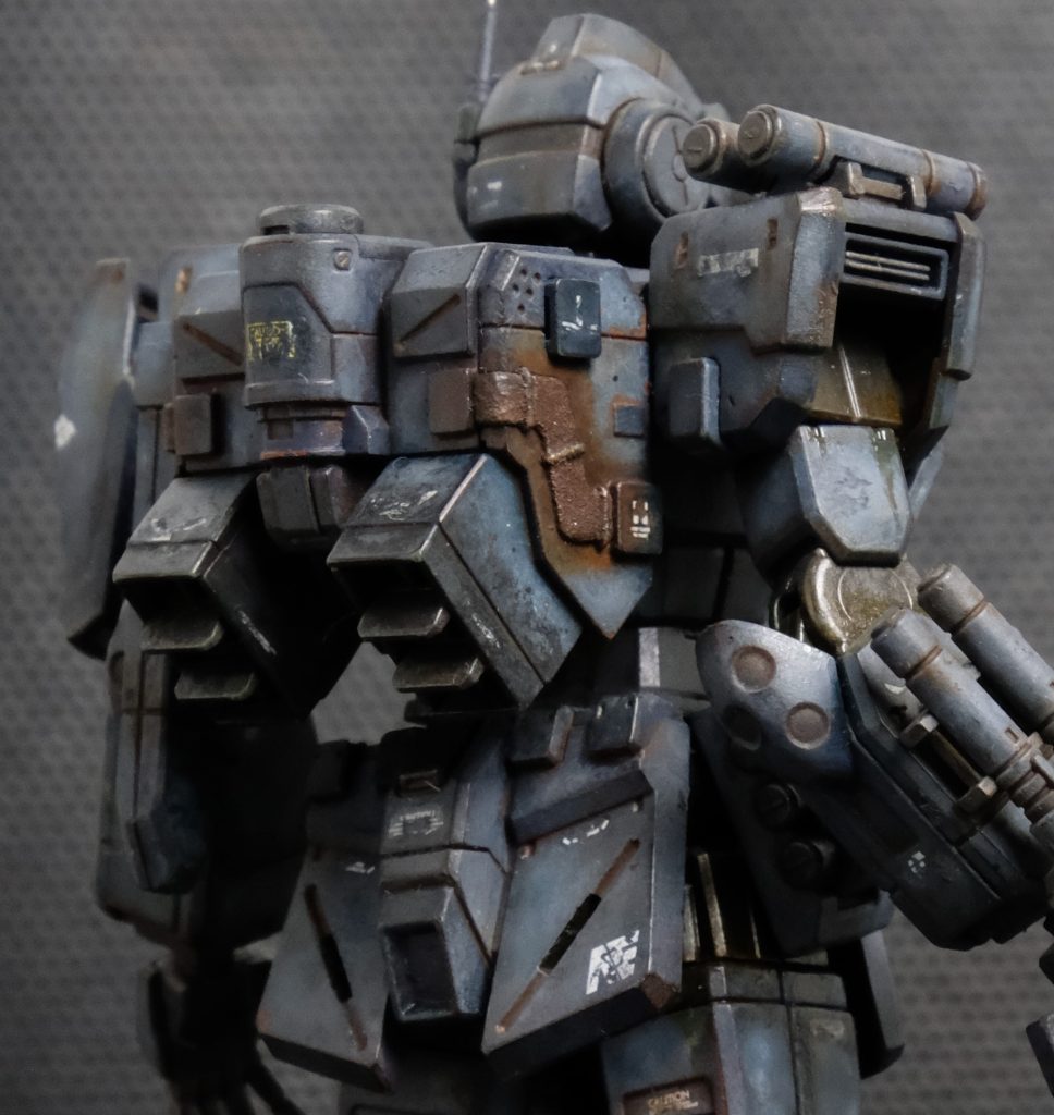 筆塗り　HGジムスパルタン–7枚目/制作者：@mesarymon