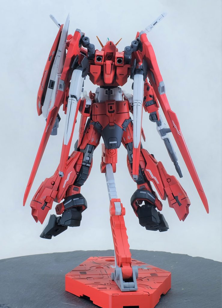 ベースも同じカラーで仕上げました 