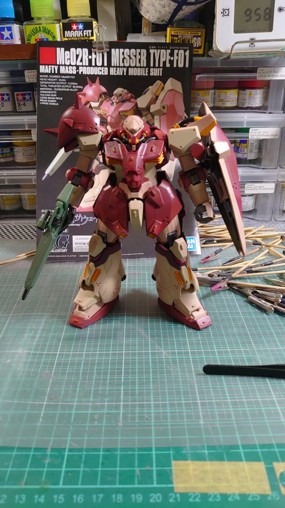 墨入れ デカール 前 基本塗装後