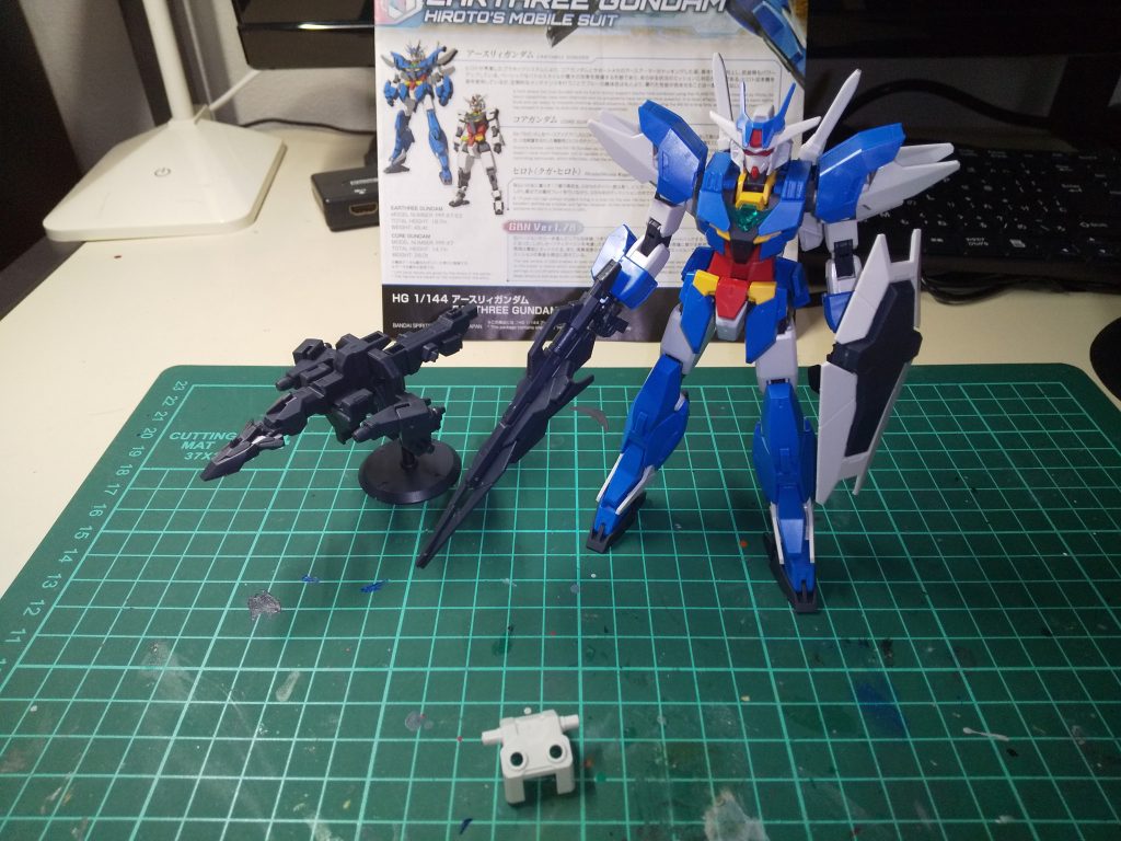 耐久性はアレですが、想像力が膨らむ良キットでした。