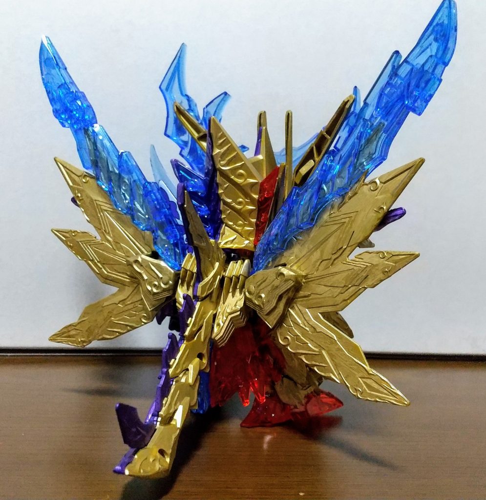 ちゃんとゴールドやメタリックパープルは全部塗りました