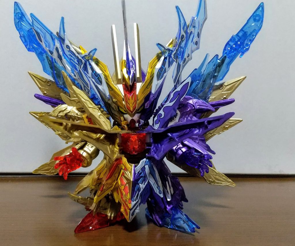 ドミナントスペリオルダークドラゴン附属のクリアーパープルの平手も使い、必殺の一撃を！