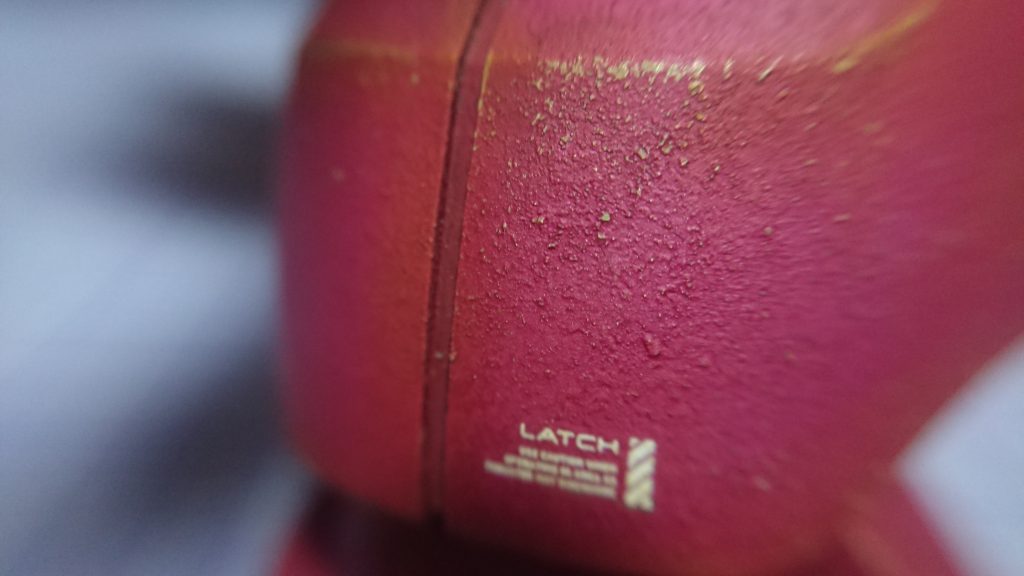 近くで見た脚部を近距離レンズを使って。