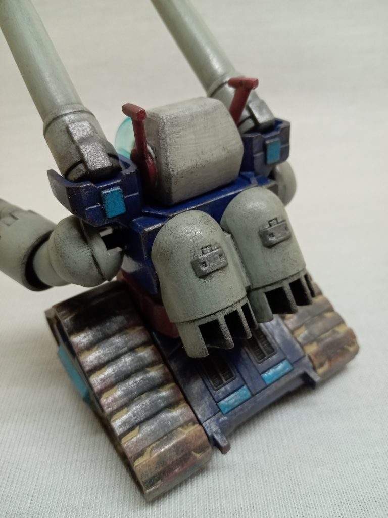 所々スカイブルーでオシャレしてますw