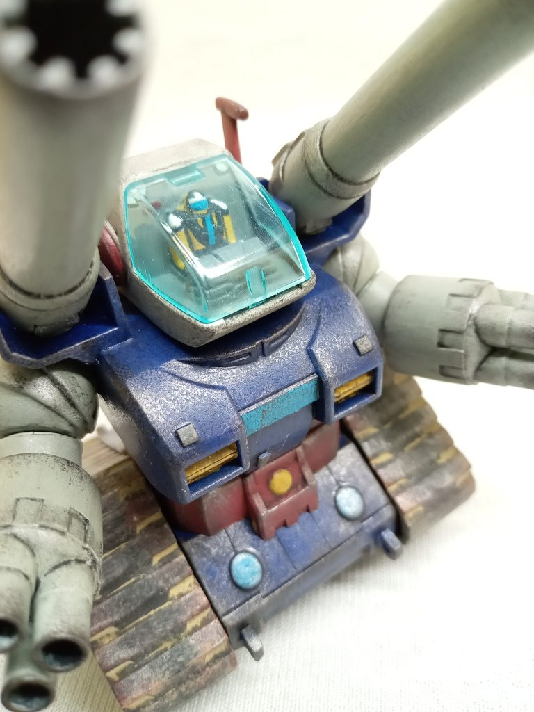 コクピット内もしっかり塗装！