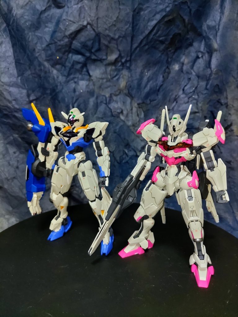 ガンダムルブリスとツーショット