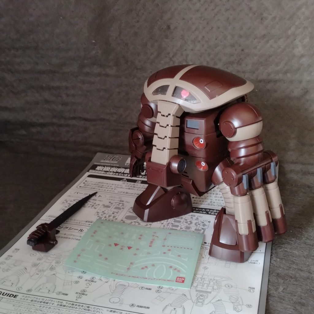 ジュアッグMSV ver. 機体は完成(๑•̀д•́๑)ゞあとはデカール貼りのみ…｜ただちゅ～(^ε^)☆さんの制作中の投稿｜GUNSTA