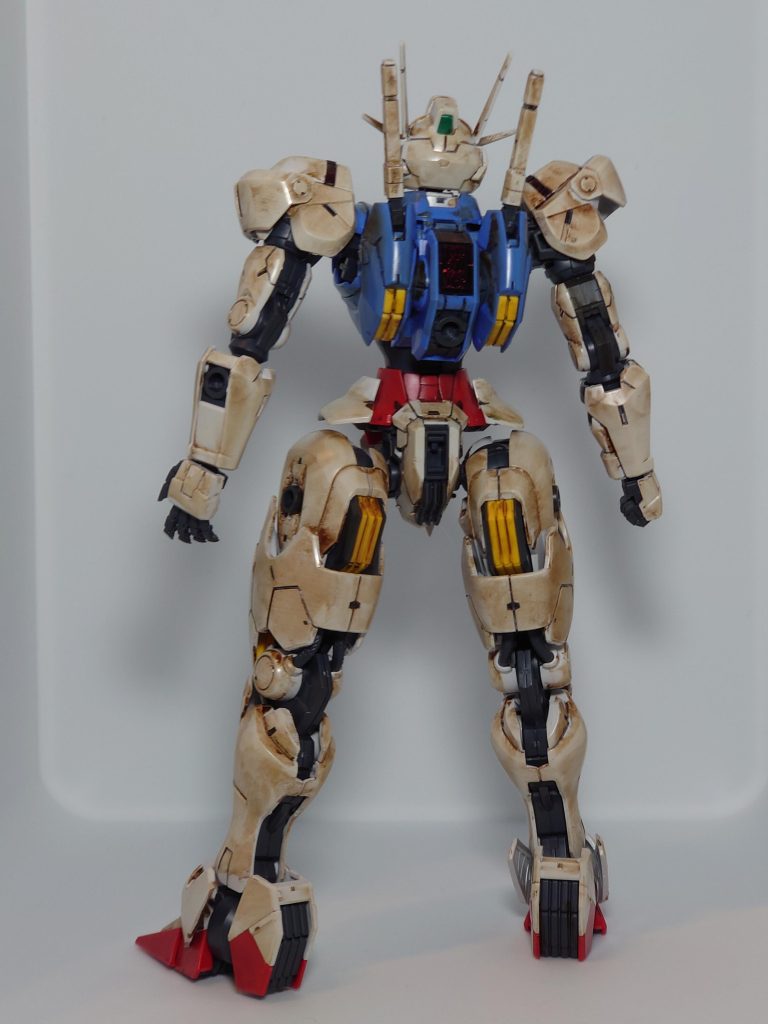 ガンダムエアリアル(息子作)–3枚目/制作者：すん