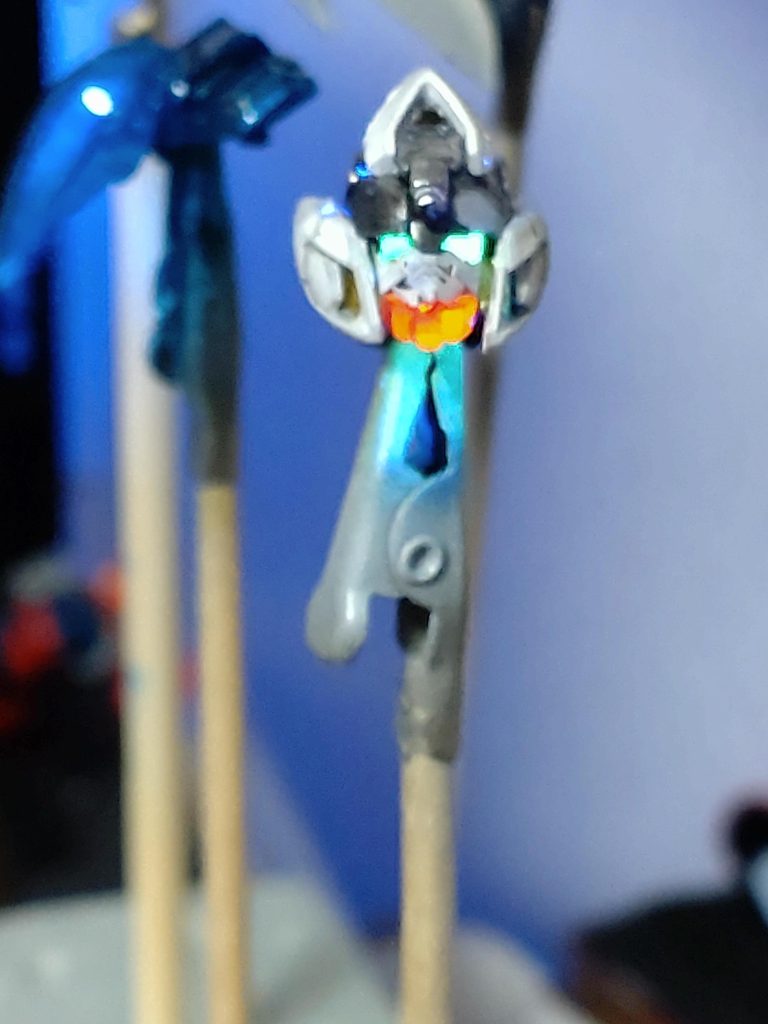 顔だけで蛍光3色