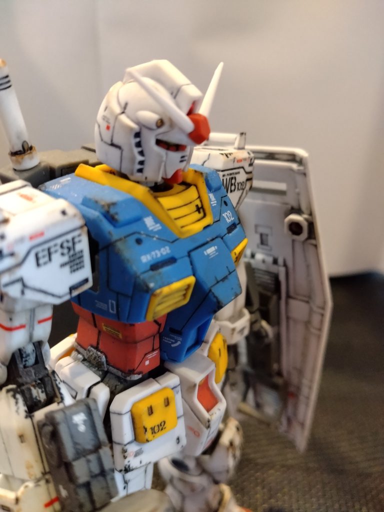 HG RX-78-02　ガンダム　汚し過ぎ仕様