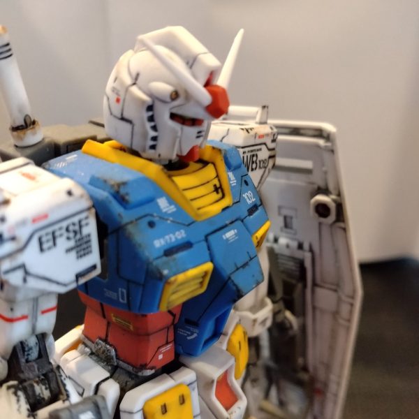 HG RX-78-02　ガンダム　汚し過ぎ仕様