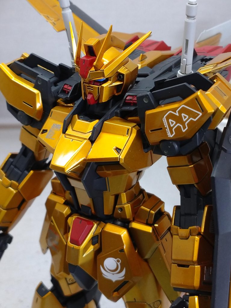 塗膜も結構きれいに塗れてると思います。めっちゃビーム反射しそう。