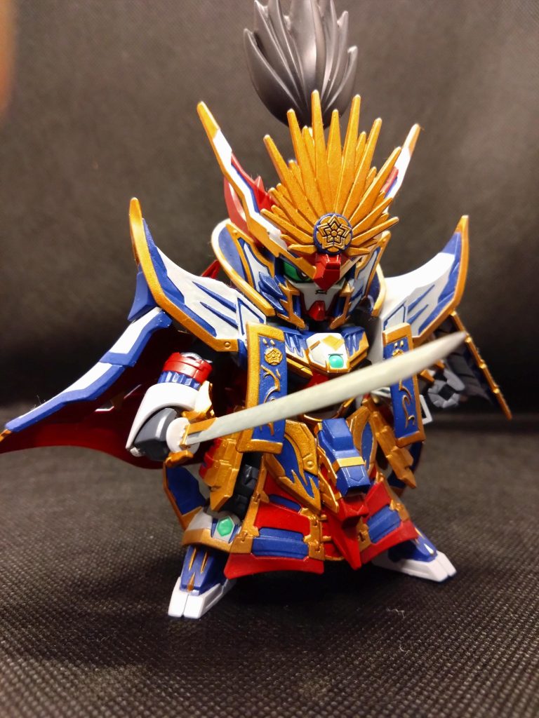 最近のSDガンダムは、造形は素晴らしいですが色分けが細か過ぎて大変です😅