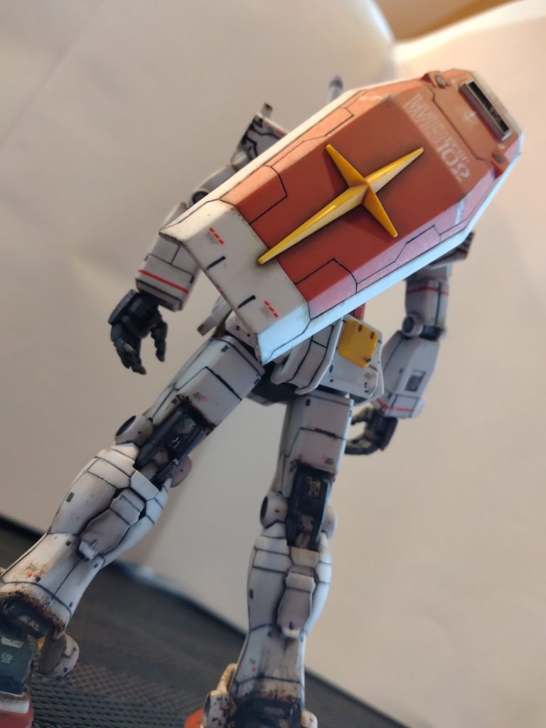 汚し大好きなのでかかと部分も汚く