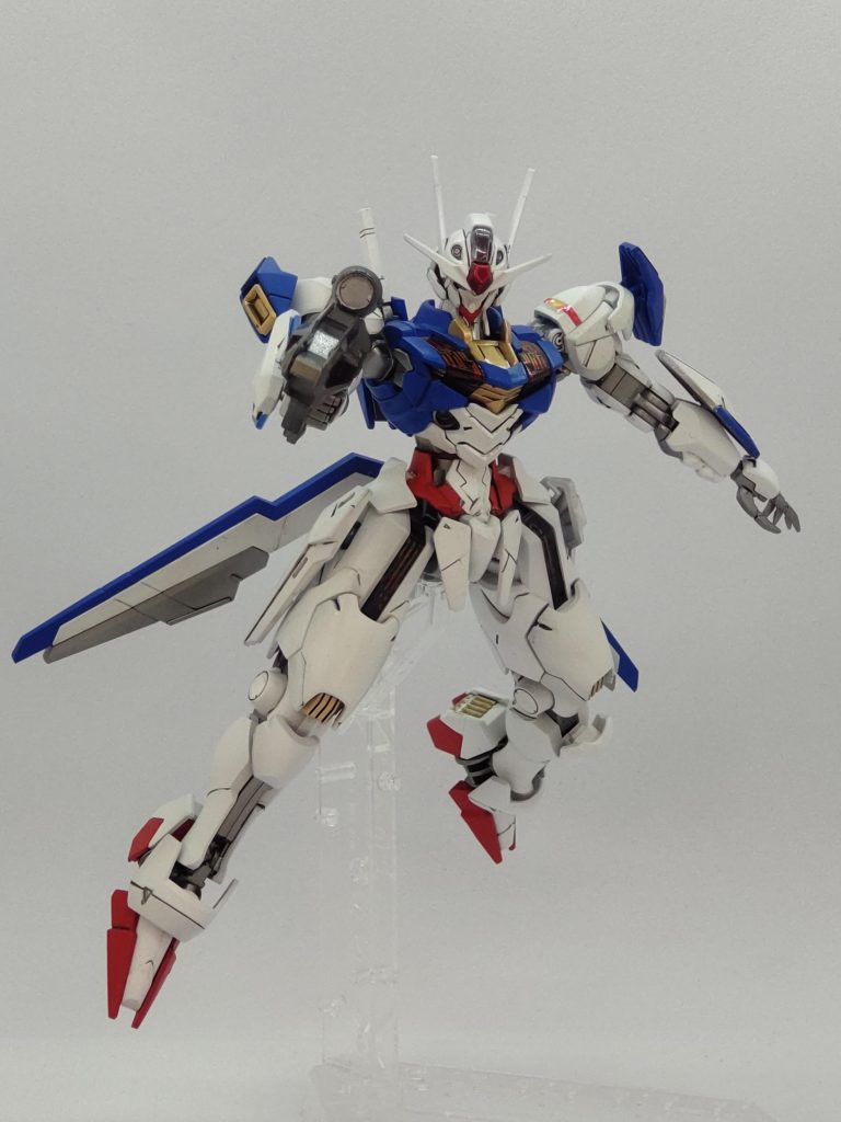 ポージング2です肩のシール部はUVジェルを塗布してあります