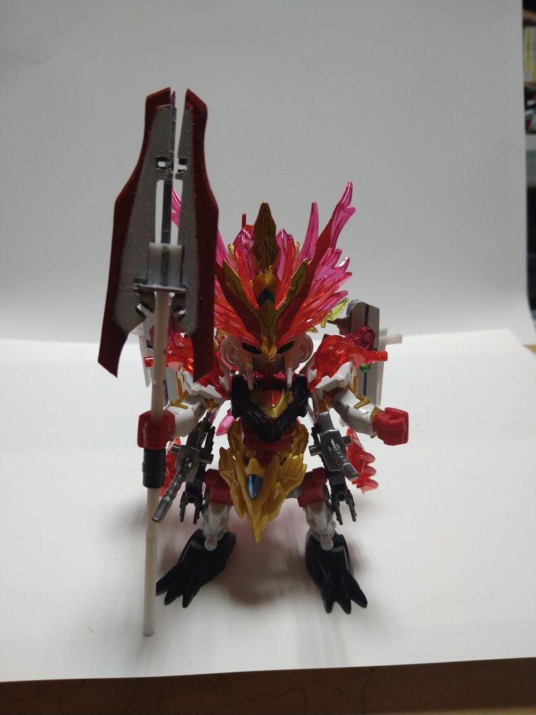 自分的には目玉のジャベリンモードです。プラ板積層の初完成作品なので粗は目立ちますが現状納得の行く仕上がりになってます。