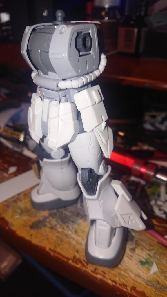 プラ板で作成しました。