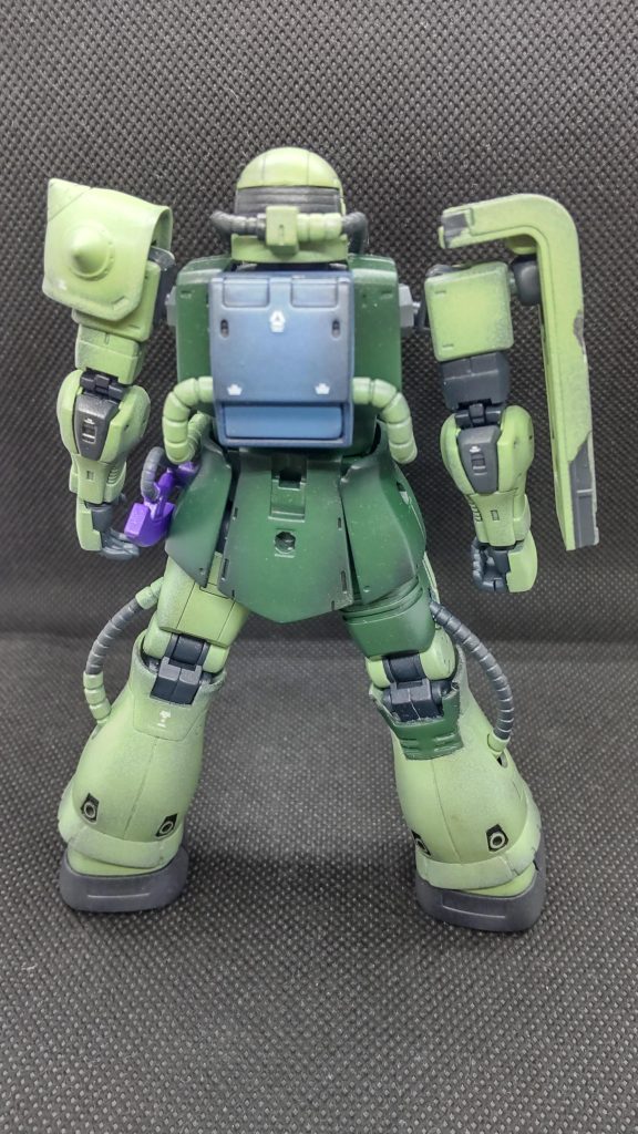 HG ドアン専用ザク–4枚目/制作者：shin