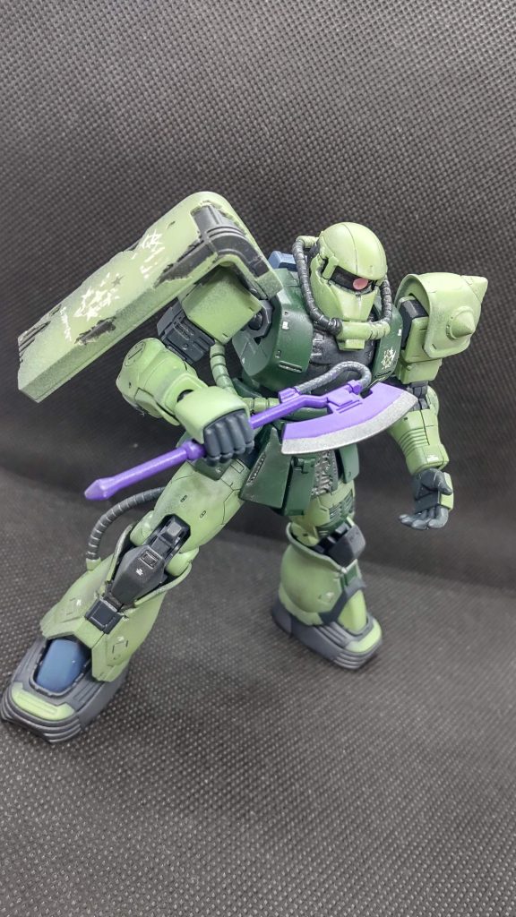 HG ドアン専用ザク–2枚目/制作者：shin