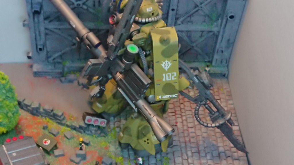 ジオラマ風のにしていますが、雑な塗装になったので次回頑張ります。