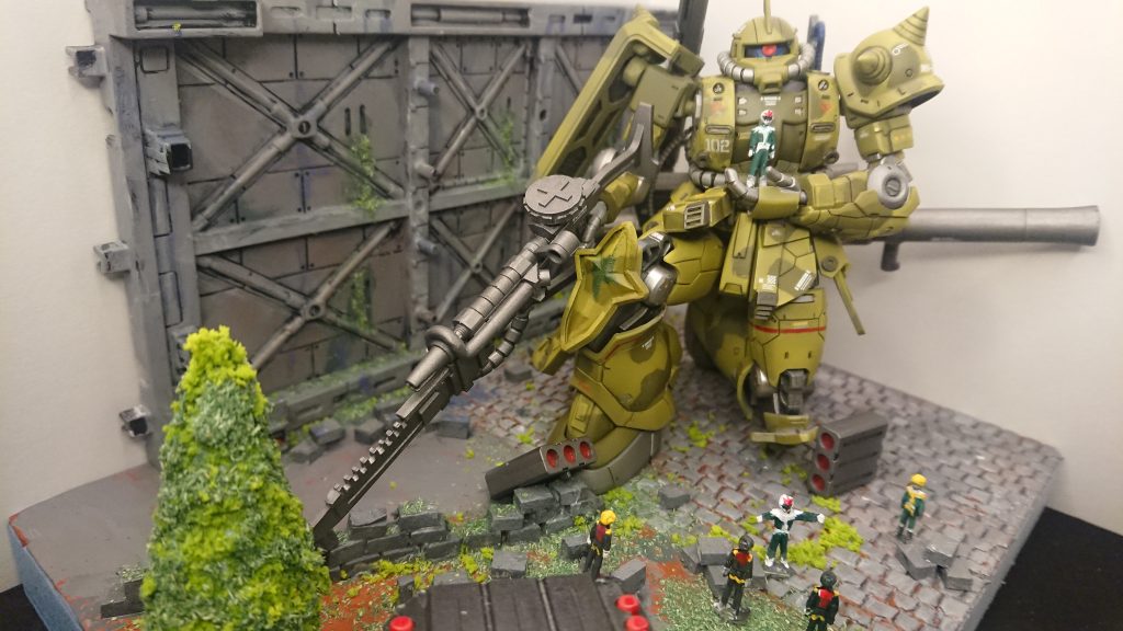 HGオリジンザク高機動へ改造–7枚目/制作者：@MasaXya