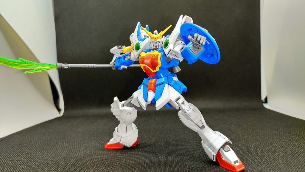 見栄を切って。