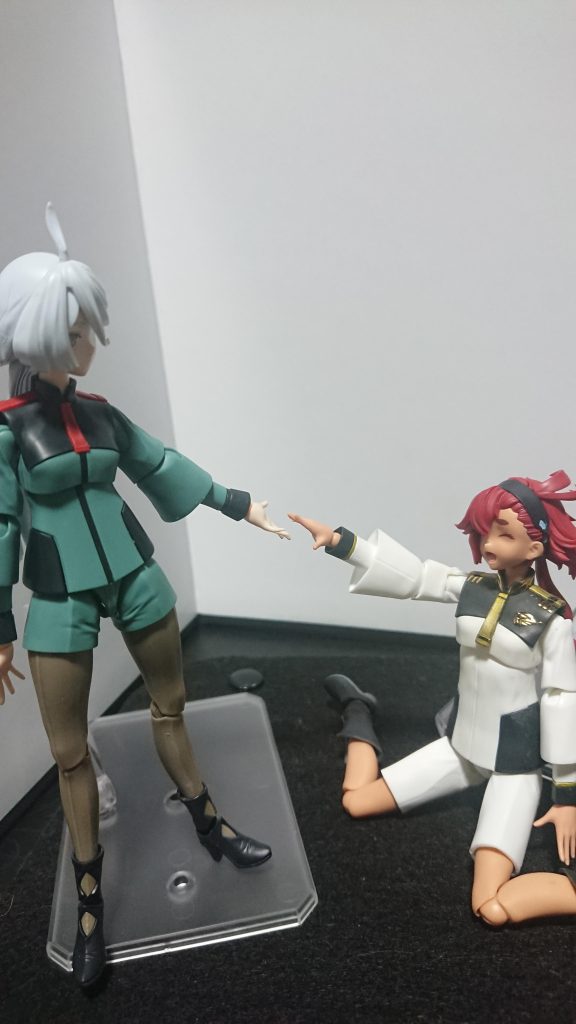 「逃げたら一つ、って」「・・・進めば二つ・・・ですね・・・！」