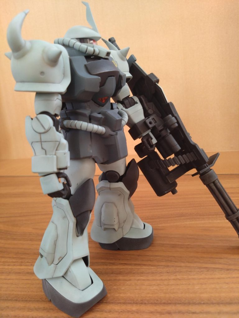 塗装もほぼノーマルです。多少、グラデーションしてます。