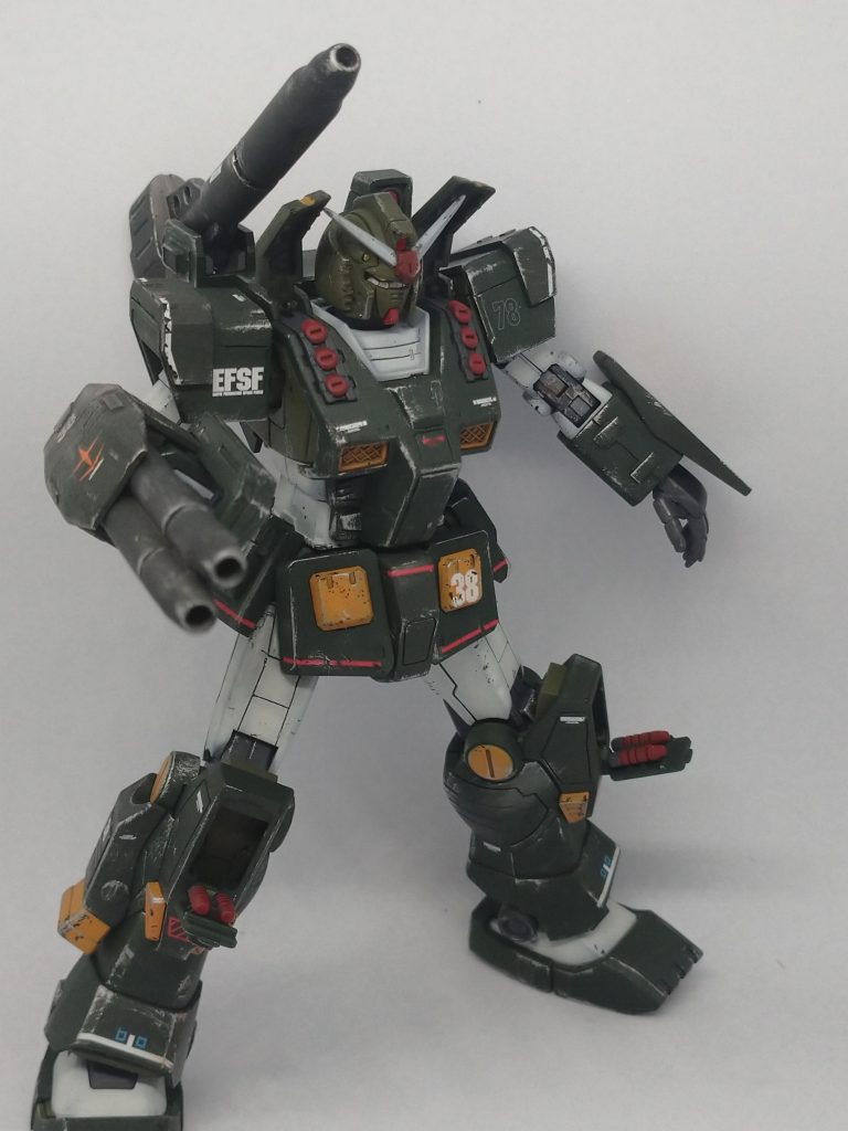 一斉射撃的なポーズこっちのほうがキャノンの変化がわかりますねw