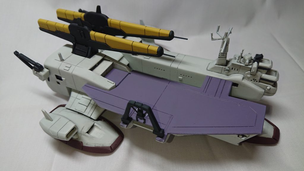 当時とにかくフリーデンの立体物が欲しくて欲しくて・・・細部等荒いですか、何とか形になったかな？と思います。