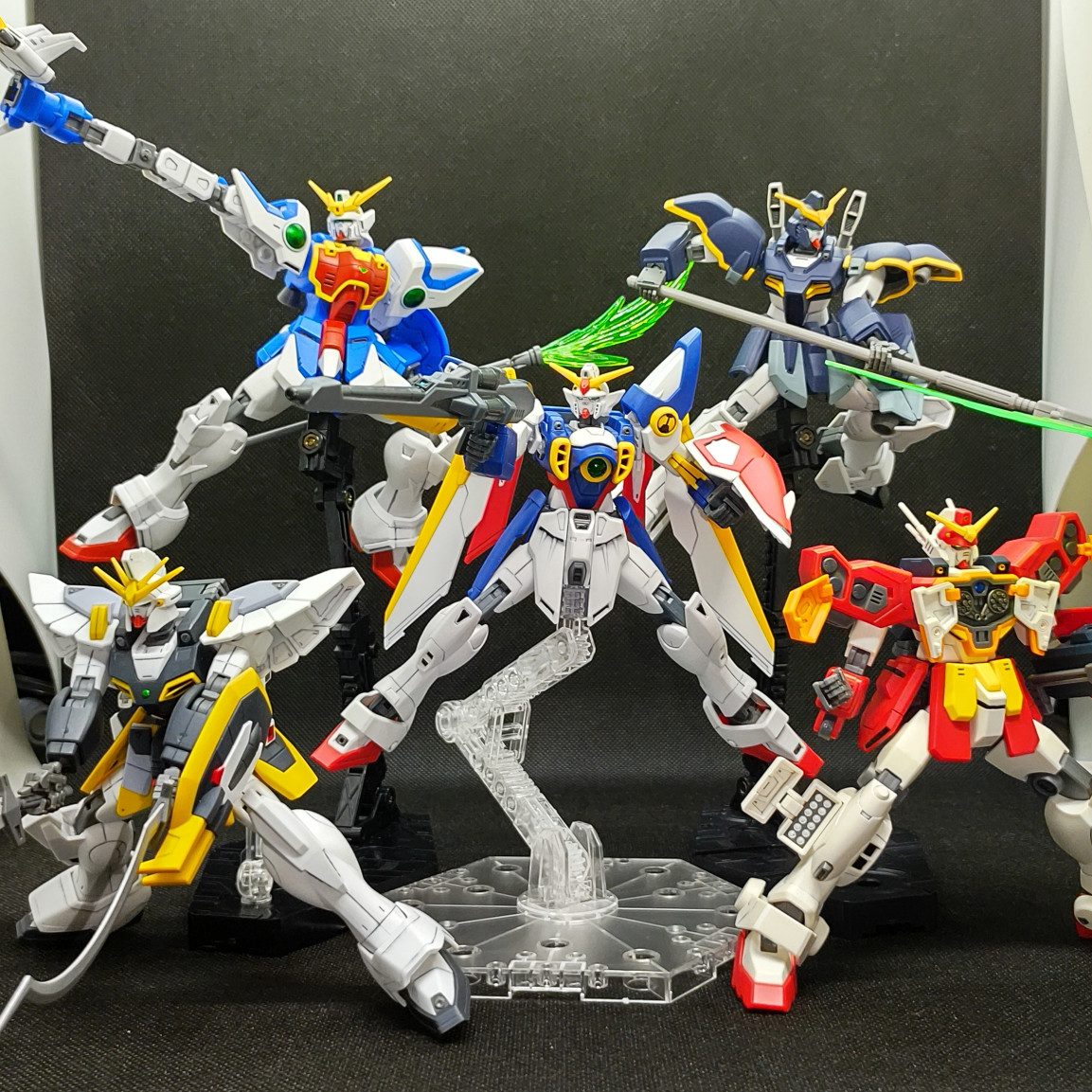 ガンダム5機確認｜gaku-kanchoさんのガンプラ作品｜GUNSTA（ガンスタ）