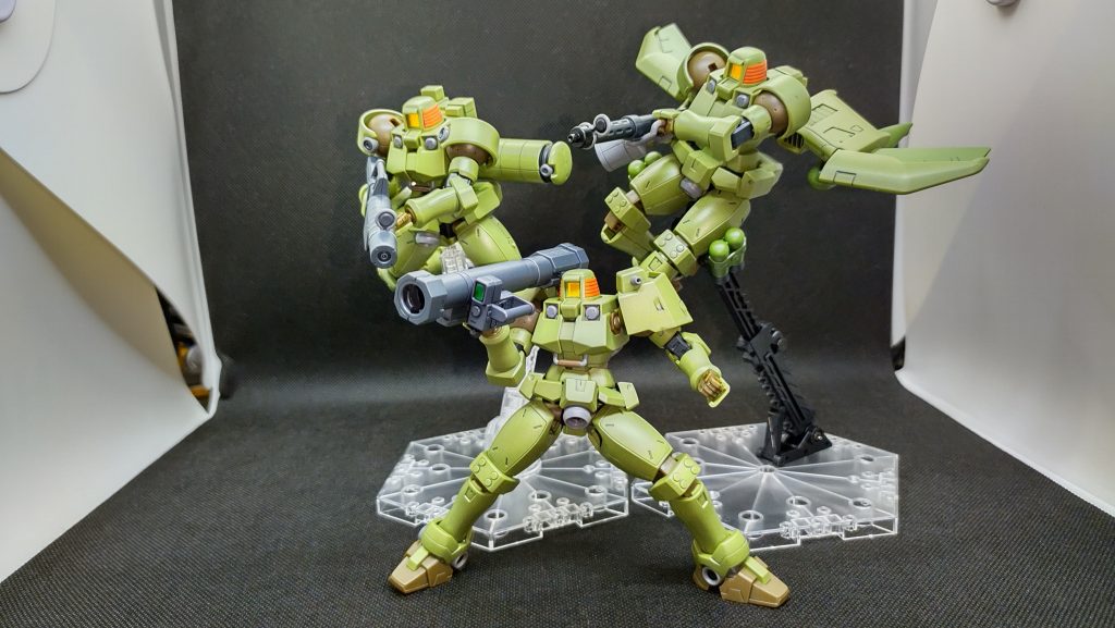 リーオー部隊。陸、空、宇宙と。