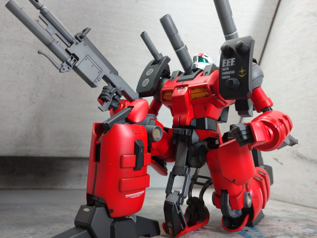 ガンキャノンディテクターといえば、３点膝立ち砲撃ポーズですよね