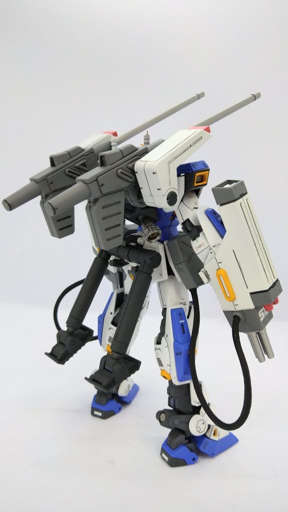 塗装は配色変更。これはタイプ表示のデカール貼るどこに一番困った・・・。