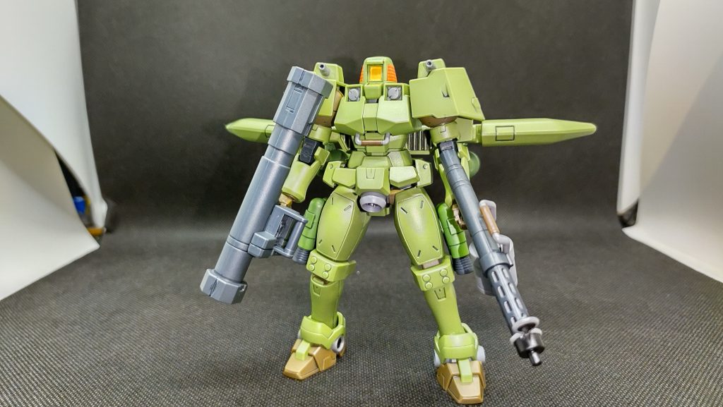 フルウェポンならやってみたかった、夢の(？)フルアーマーリーオー。宇宙用以外の装備を盛れるだけ盛ってみました。