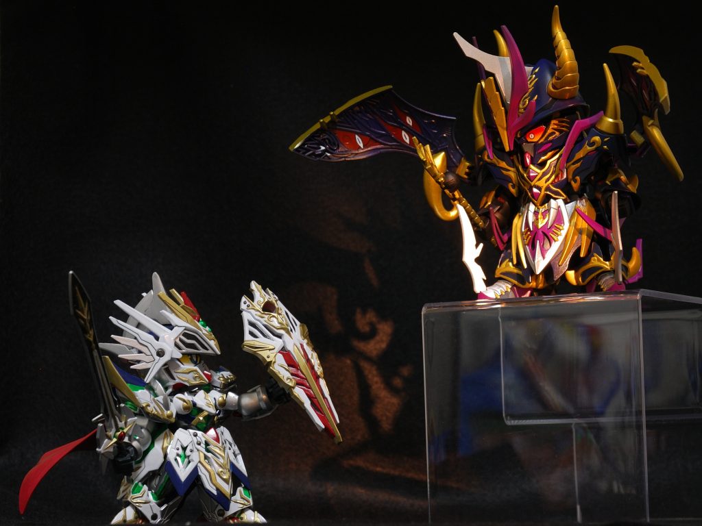 ナイトストライクと一緒に。舞台のワンシーンみたいですね。最後まで見て頂いてありがとうございます！