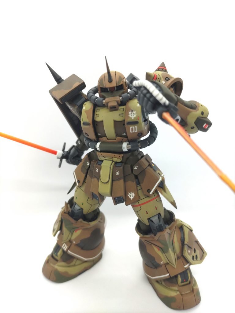 HG 高機動型ザク(地上用) エグバ機–2枚目/制作者:inagu 51