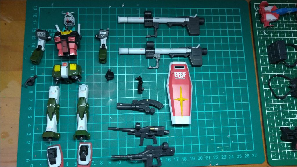 最終組み立て前