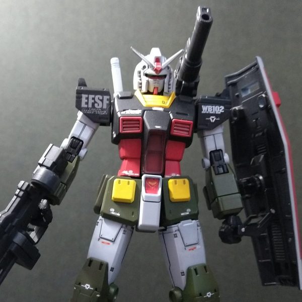 Origin版 ガンダムをリアルカラーイメージに塗装してみました。