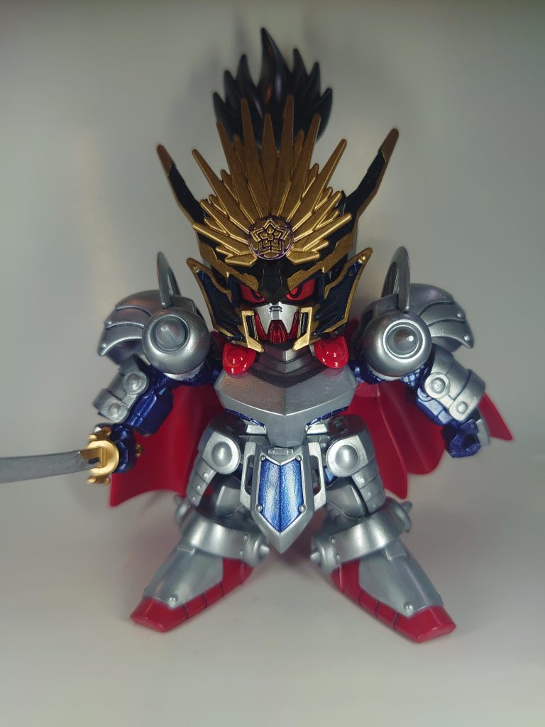 これでシルバーを黒にして、金色で縁取りしたら戦国◯双っぽくなりそうですねもう一個買ってくるかな？ご覧いただきありがとうございました♪