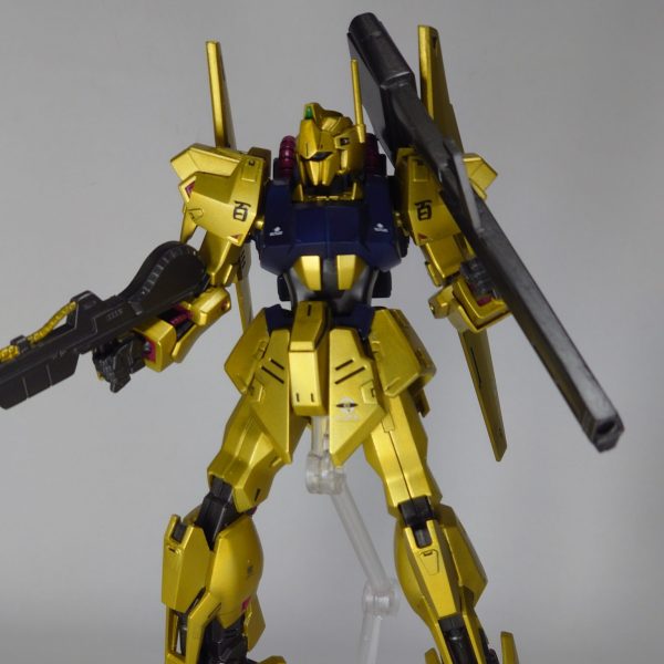 HGUC 百式（リバイブ）　部長ゴールド仕上げ