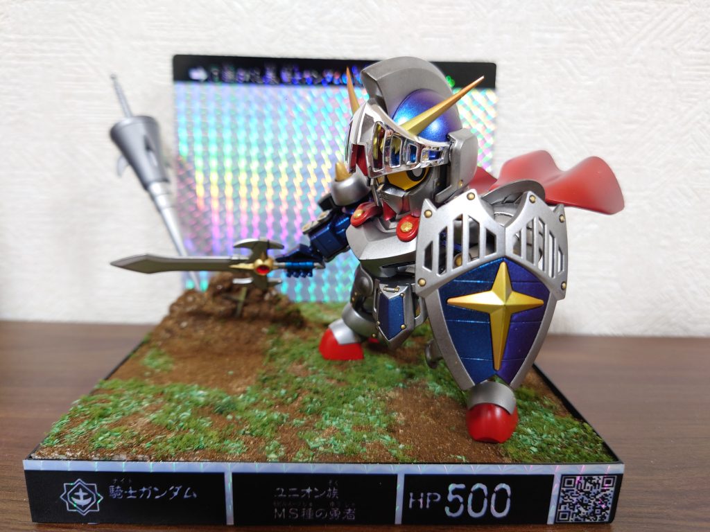 原点にして頂点。ナイトガンダムはカッコイイなぁ。そのうち武者頑駄無も作りたい…武者頑駄無真悪参とスペリオルは素組みしてありますがどうしましょう