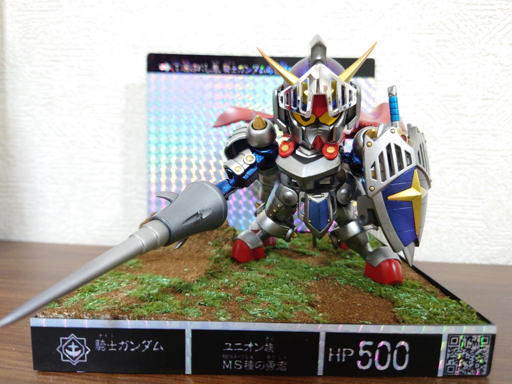 青→紫に偏光しているのはファレホのスペースダストという塗料です。この色は本当にいい色だ。