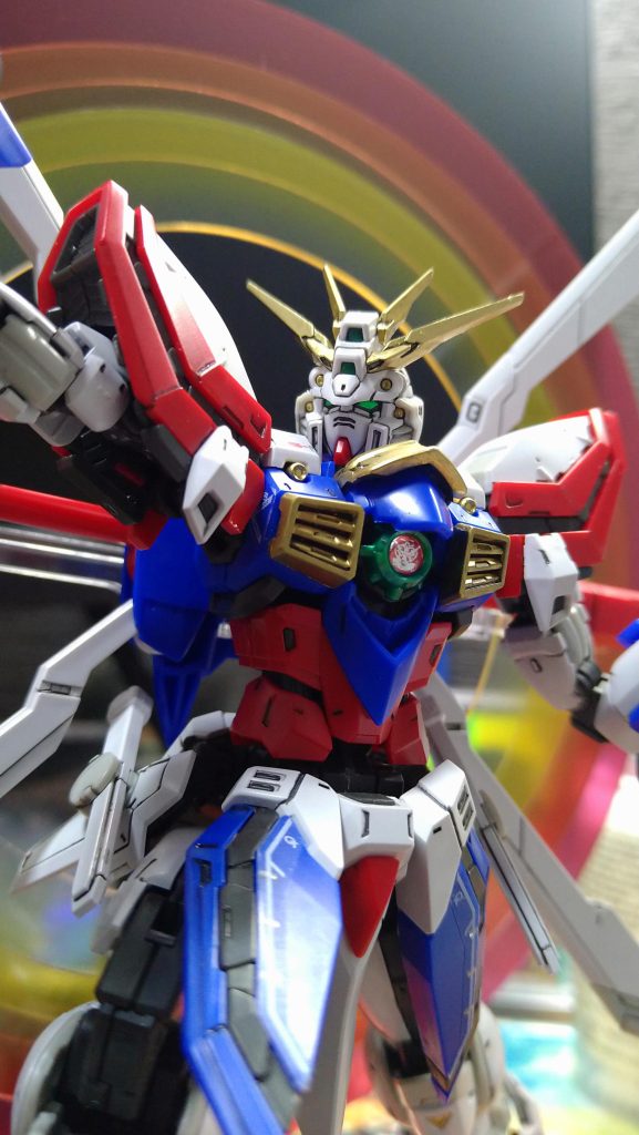 （初投稿）RGゴッドガンダム–2枚目/制作者：目羅