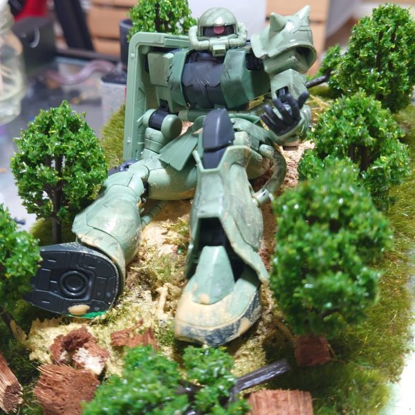 もしもバーニィがザクⅡに搭乗していたら