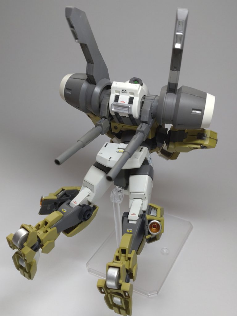 後ろ姿もなかなか好きです。【制作工程】