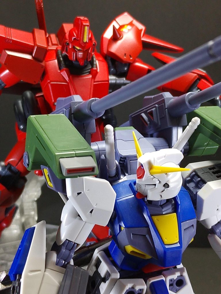 『お前のガンダムの疑似人格コンピュータシステム“A･R”より私の“C･A”の方が･･･戦場慣れしているようだな』